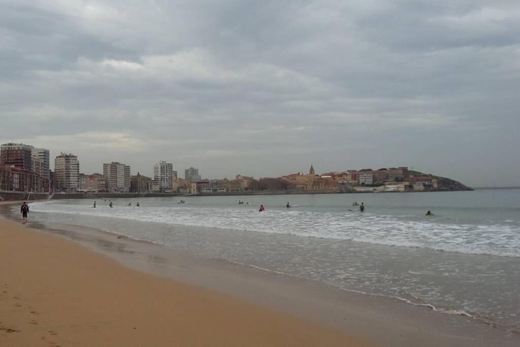 Appartement Gijon - La Arena Extérieur photo